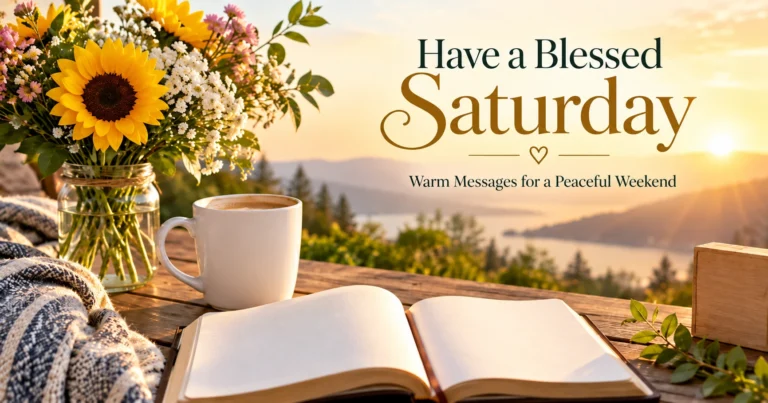 100+ Have a Blessed Saturday Images: Warm Messages for a Peaceful Weekend