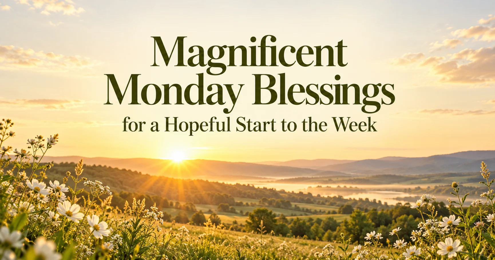 101+ Magnificent Monday Blessings for a Hopeful Start to the Week