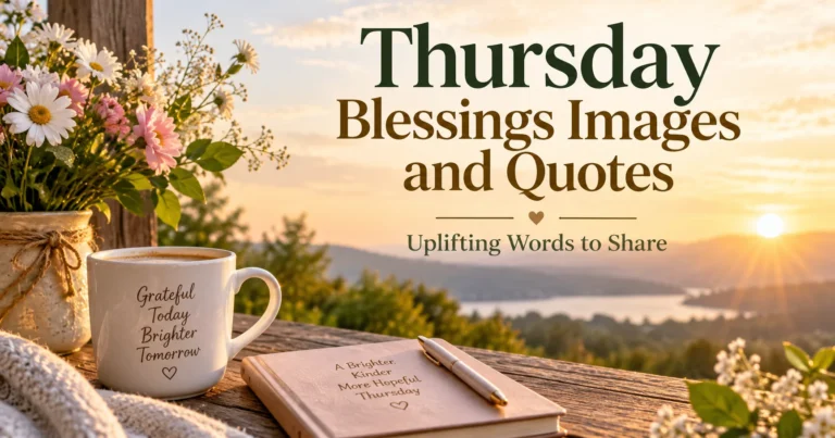 110+ Thursday Blessings Images and Quotes: Uplifting Words to Share