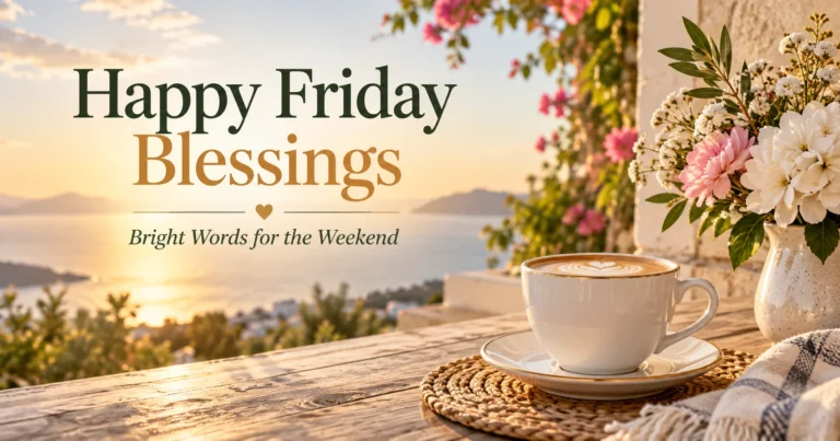 125+ Happy Friday Images Blessings: Bright Words for the Weekend