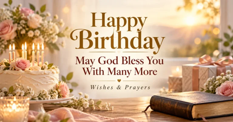 128+ Happy Birthday, May God Bless You With Many More: Wishes & Prayers
