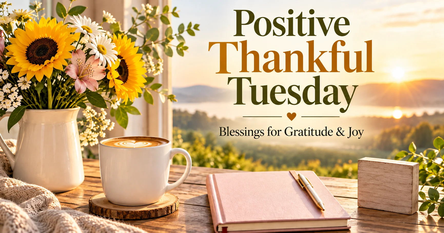 130+ Positive Thankful Tuesday Blessings for Gratitude and Joy