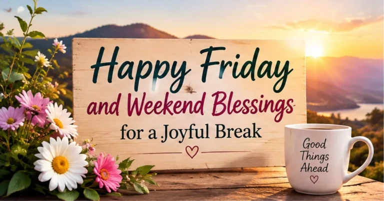 143+ Happy Friday and Weekend Blessings for a Joyful Break