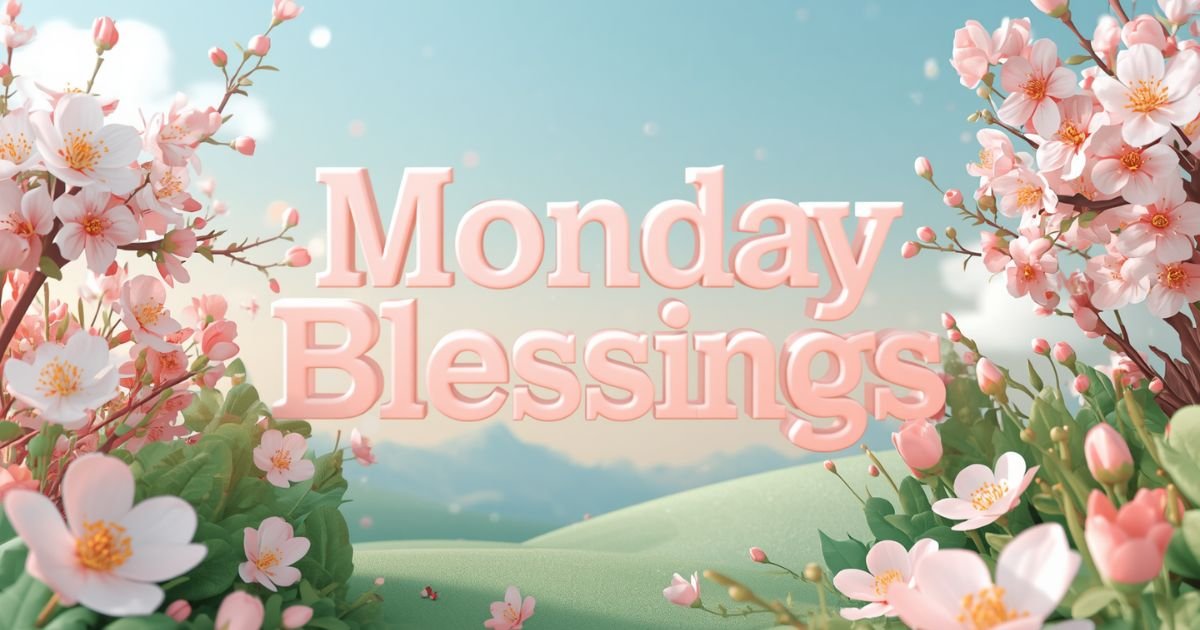 165+ Monday Blessings for the Week to Start with Hope and Purpose