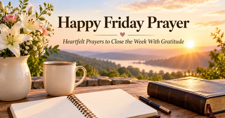 168+ Happy Friday Prayer: Heartfelt Prayers to Close the Week with Gratitude