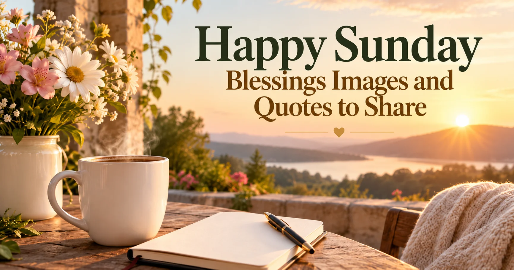 175+ Happy Sunday Blessings Images and Quotes to Share
