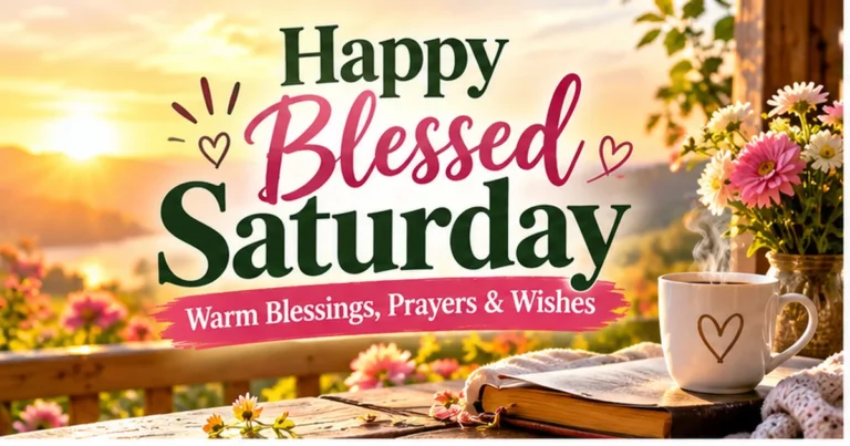 195+ Happy Blessed Saturday: Warm Blessings, Prayers & Wishes