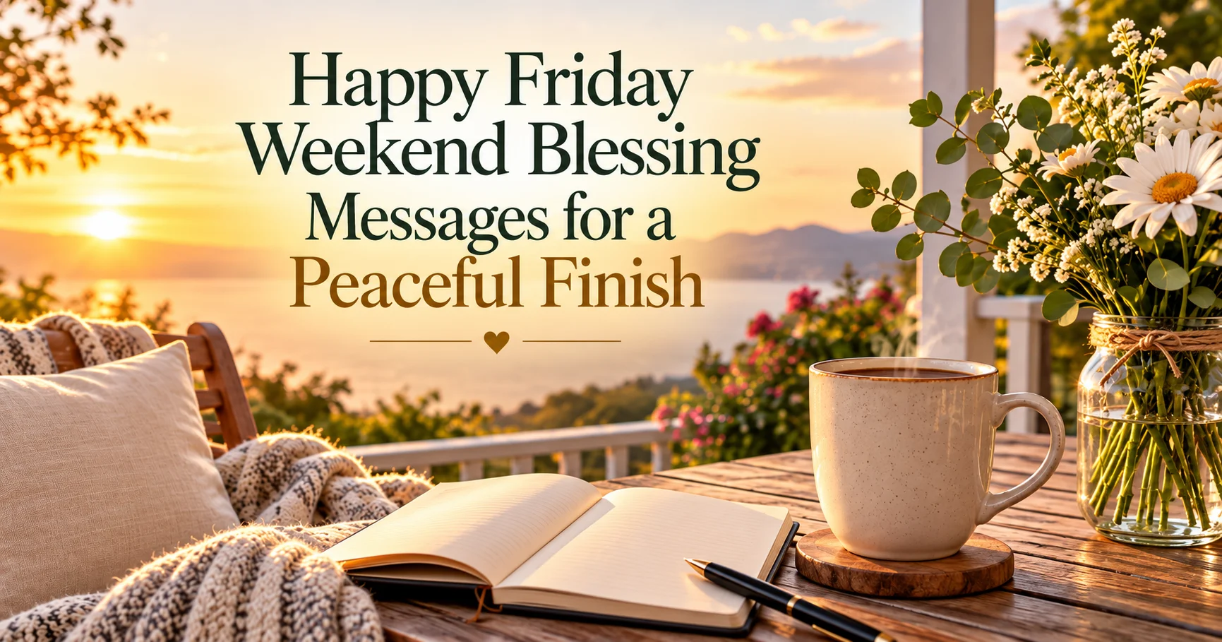 195+ Happy Friday Weekend Blessing Messages for a Peaceful Finish