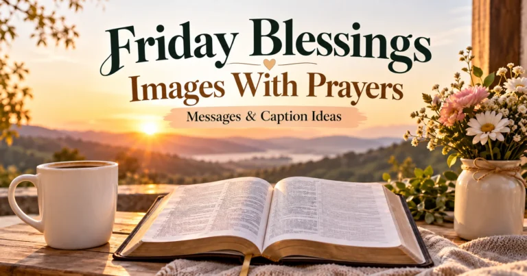 199+ Friday Blessings Images With Prayers: Messages & Caption Ideas