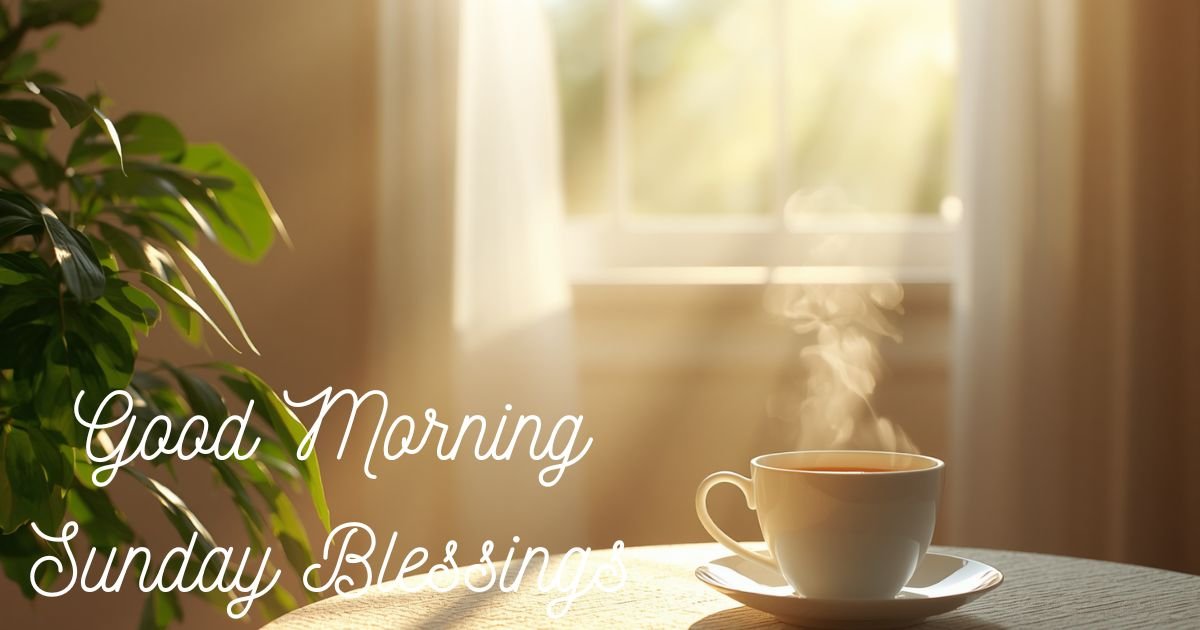 199+ Sunday Morning Blessing Images: Peaceful Words to Share
