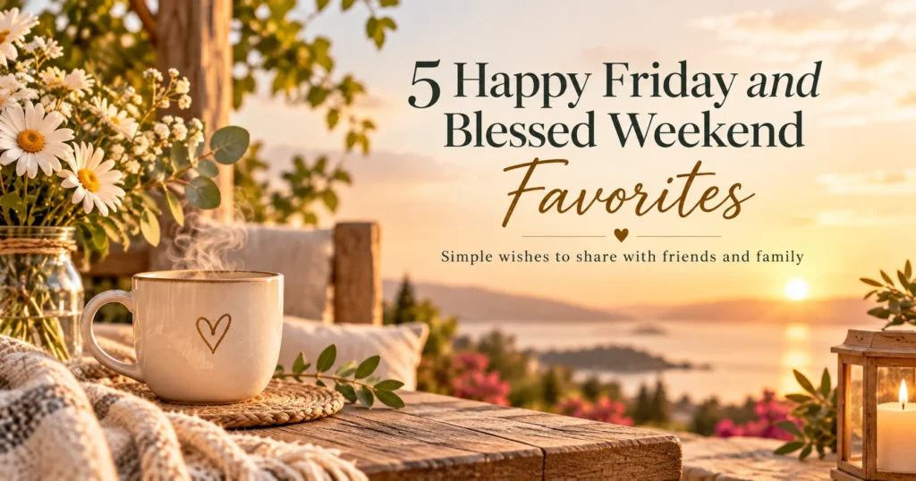 Ways to Make Your Friday Wish More Personal