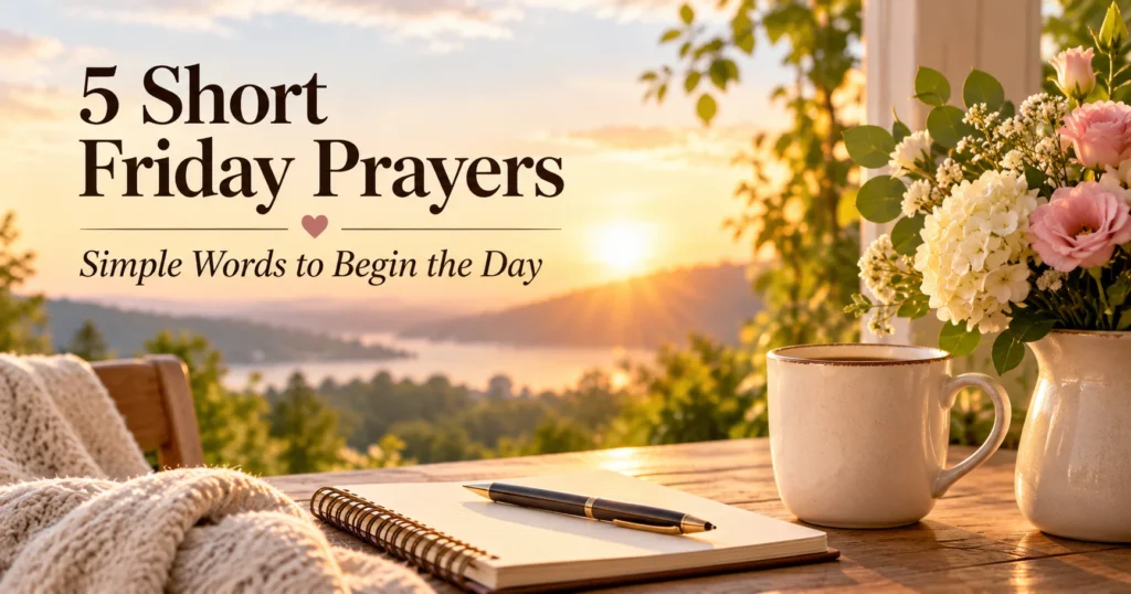 5 Short Friday Prayers to Begin With