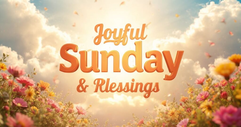 5 Sunday Greetings and Blessings to Send Today