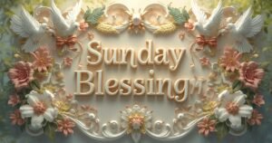 98+ Sunday Blessings Images with Prayers and Quotes for a Peaceful Day