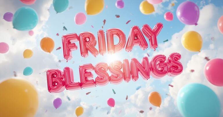 99+ Friday and Weekend Blessings Images: Shareable Words and Caption Ideas