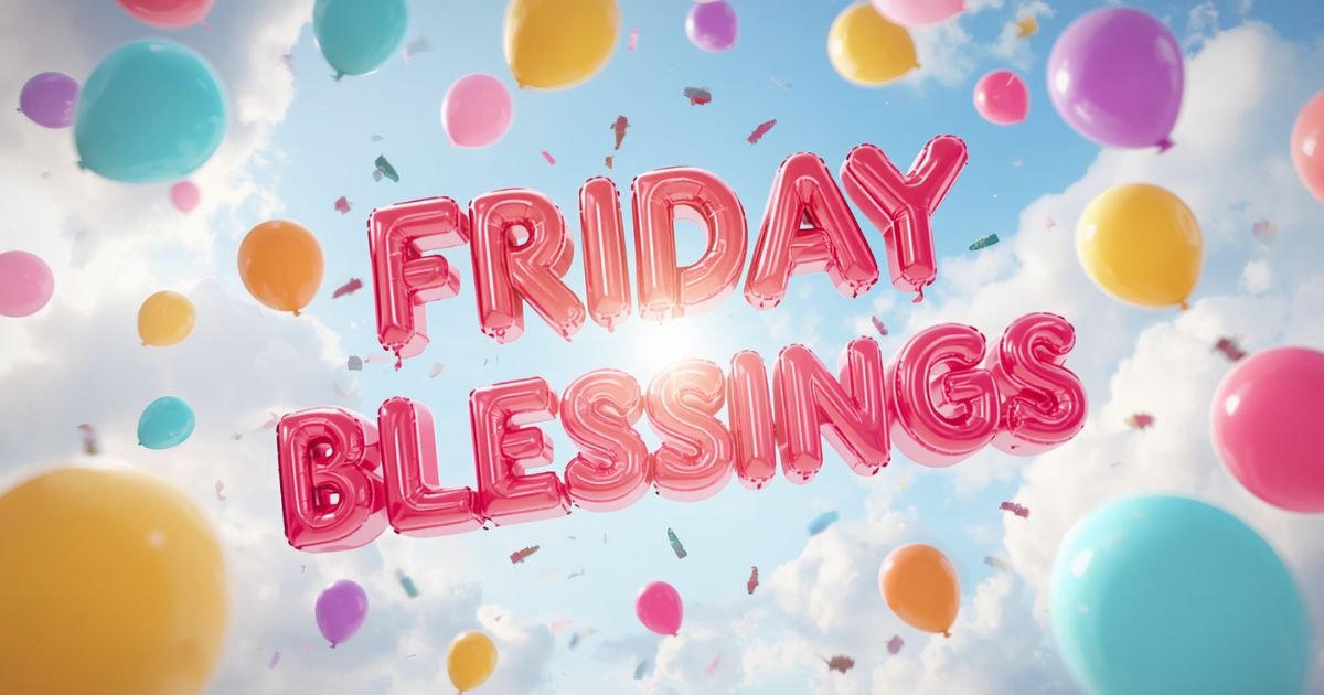 99+ Friday and Weekend Blessings Images: Shareable Words and Caption Ideas