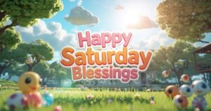 99+ Happy Saturday Blessings Images: Beautiful Words for Weekend Graphics