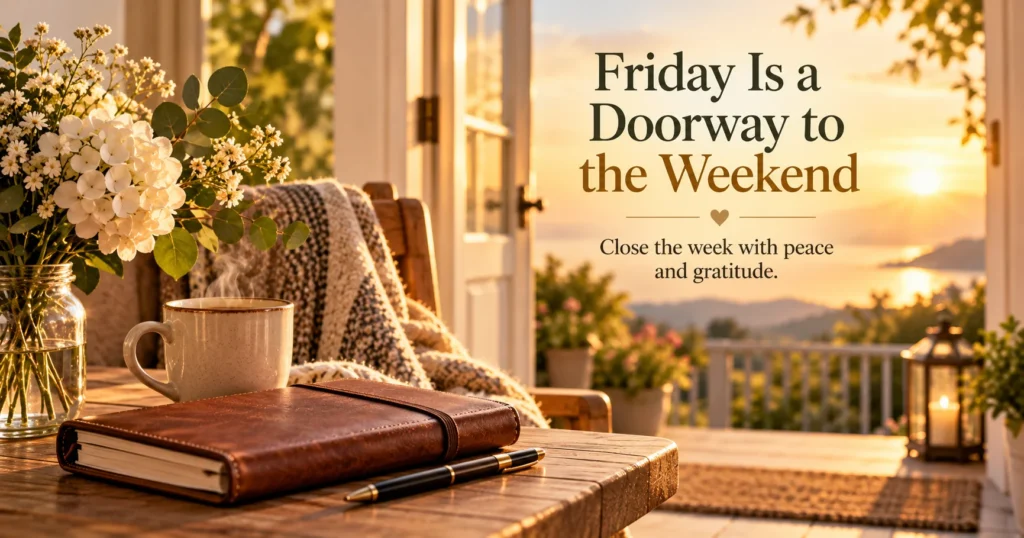 Friday Prayers for a Peaceful, Joyful Weekend