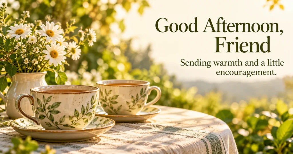 Blessed Afternoon Messages for Family