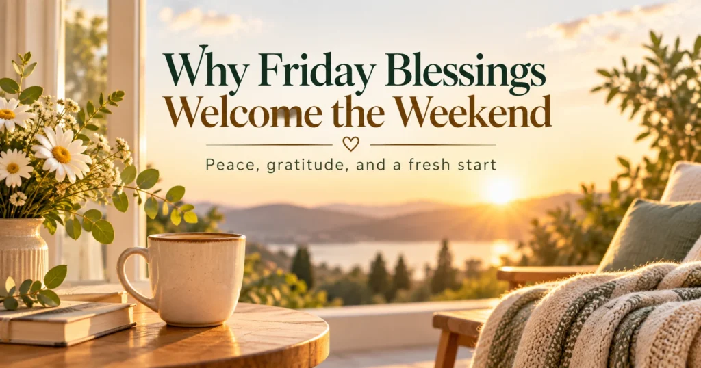 Friday Blessings That Welcome the Weekend