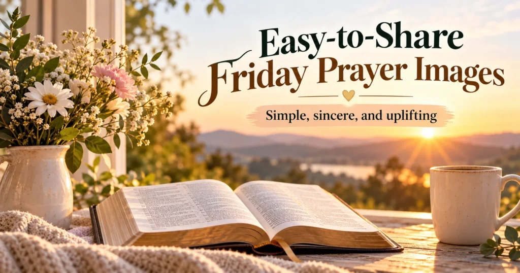 Good Morning Friday Blessings for Image Text