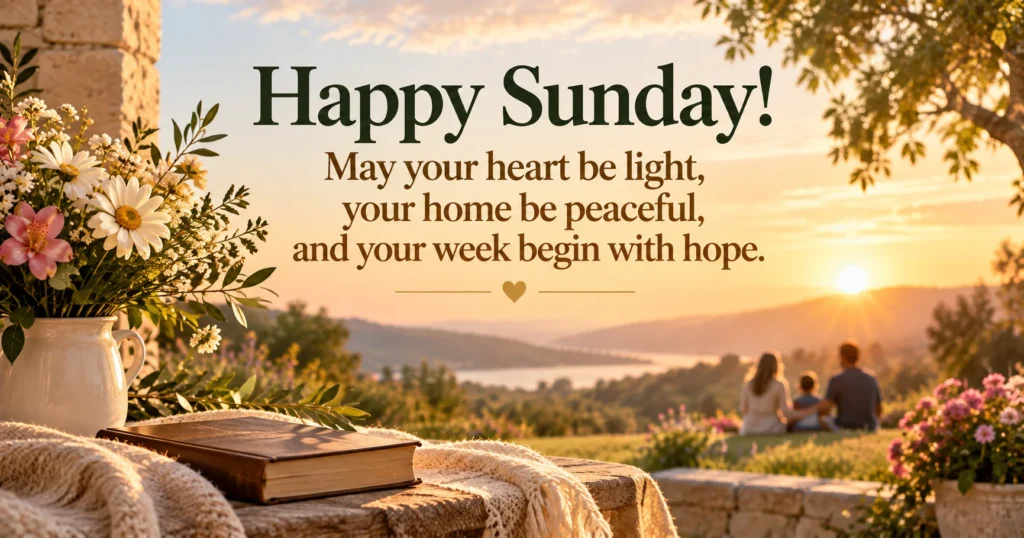 Happy Sunday Wishes for Family and Friends