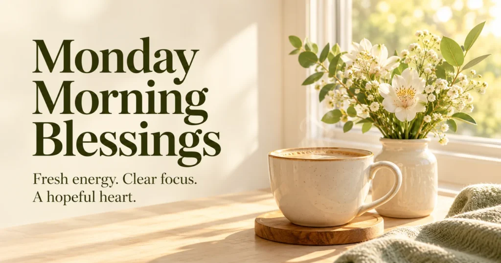 Morning Blessings for Focus and Fresh Energy