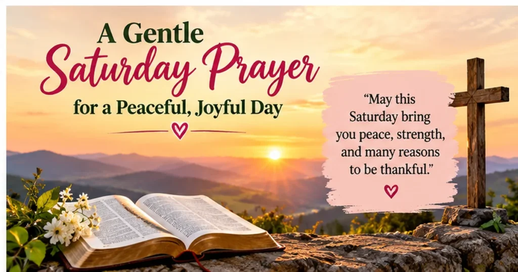 Positive Saturday Blessings Without Religious Language