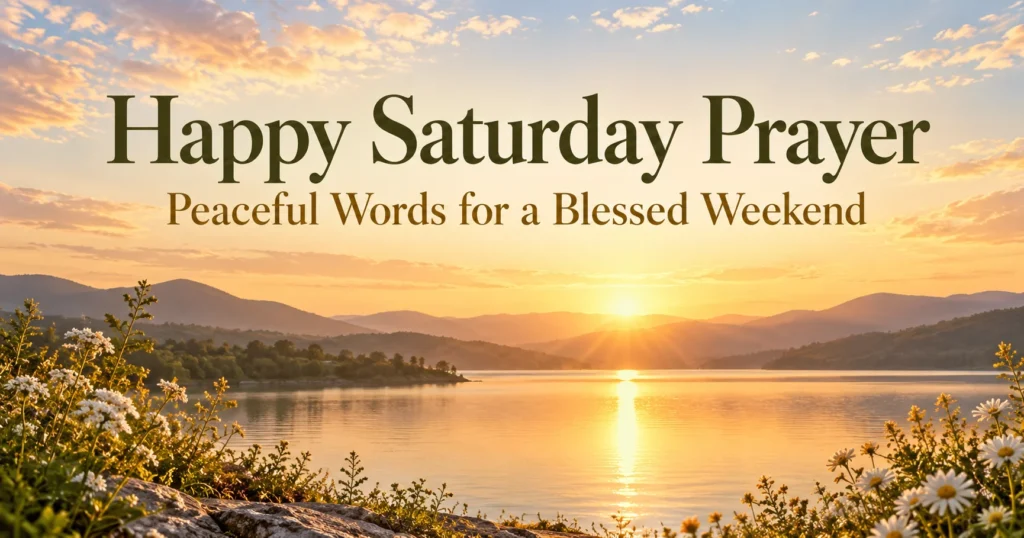 Prayers for Rest After a Demanding Week