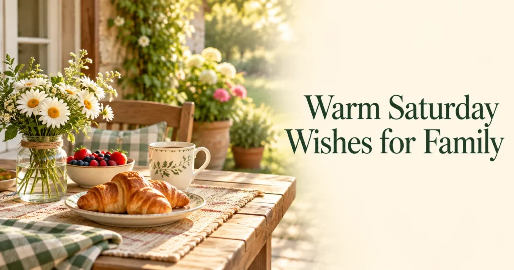 Romantic and Caring Saturday Wishes