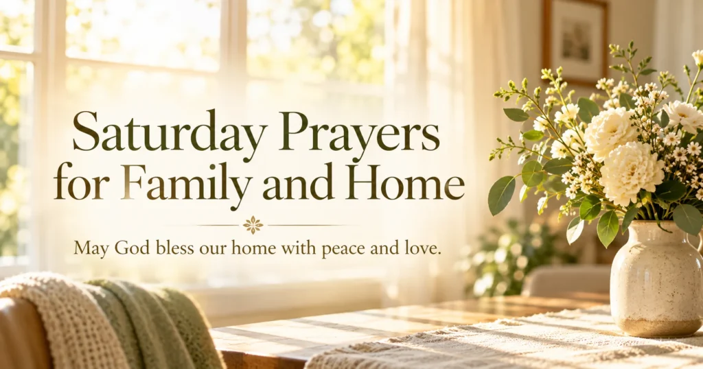 Saturday Prayers for Strength in Difficult Seasons