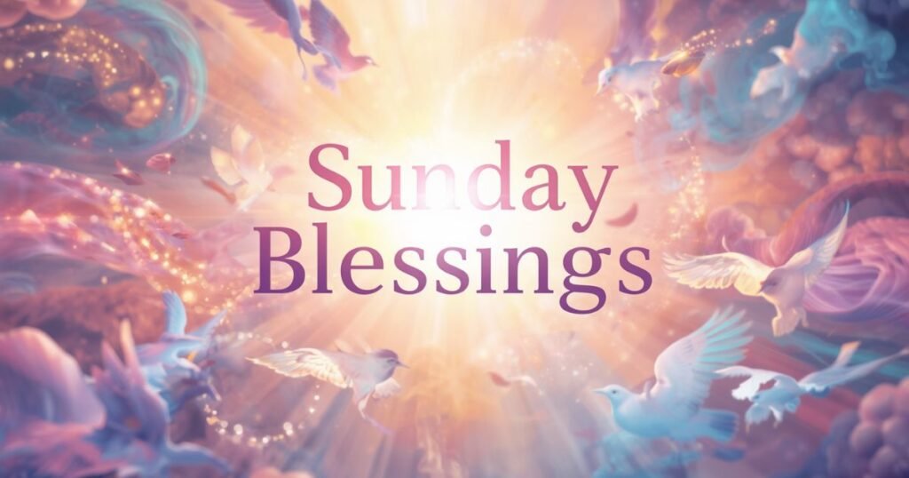 Sunday Morning Blessing Images With Short Shareable Text