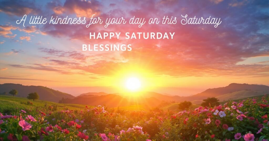 Thankful Saturday Messages for a Grateful Heart