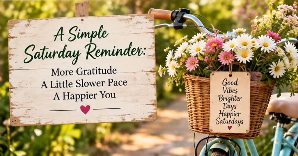 Thankful Saturday Quotes for Gratitude Graphics