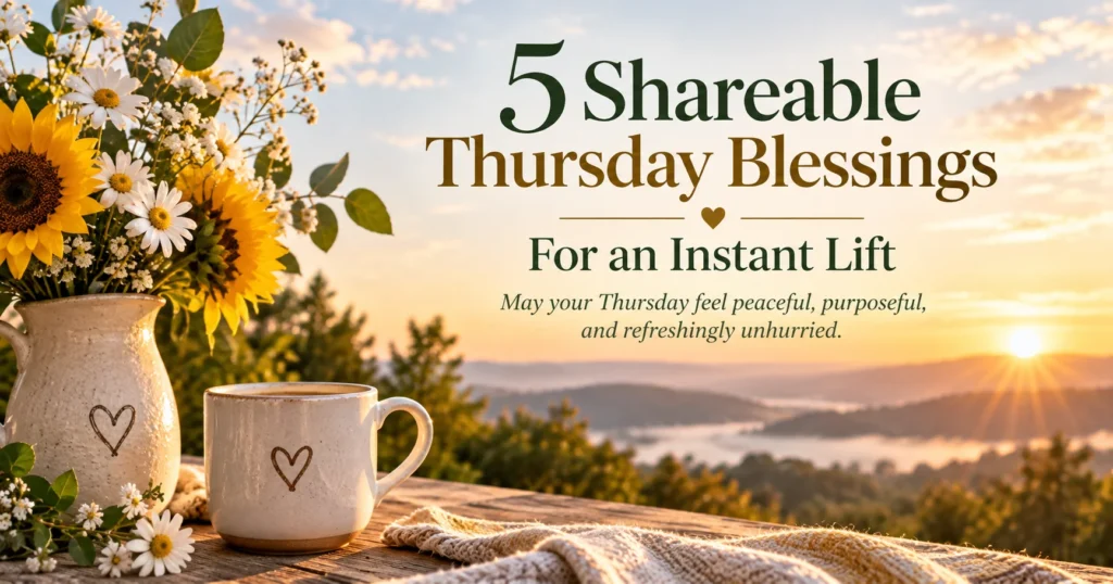 Thankful Thursday Words for Gratitude Graphics