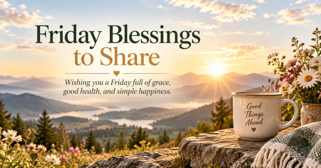Weekend-Ready Friday Blessings for Friends and Family