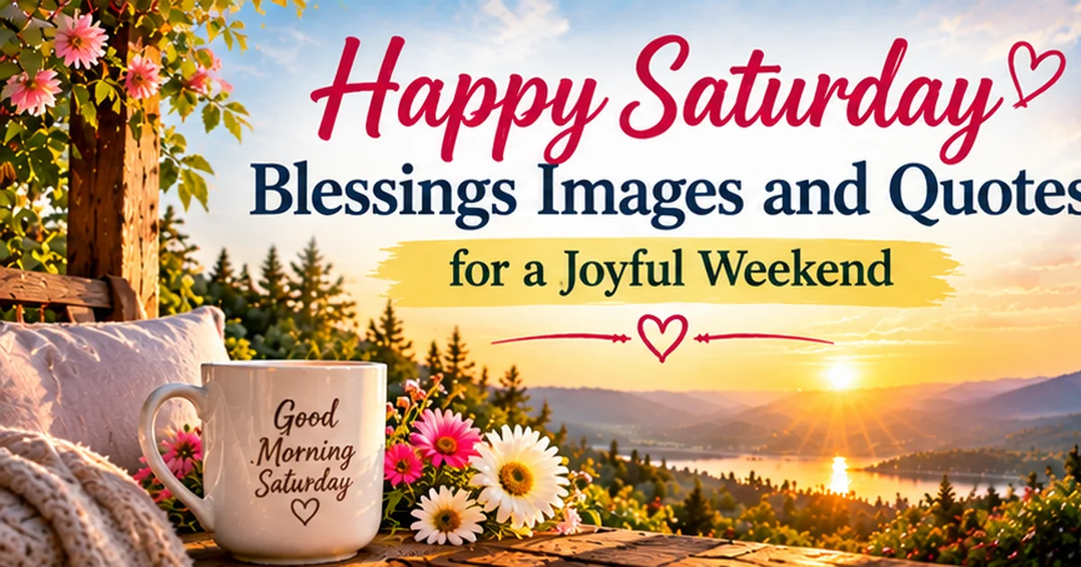 122+ Happy Saturday Blessings Images and Quotes for a Joyful Weekend Happy Saturday Blessings Images And Quotes give you short, meaningful words that can work on a graphic and still sound natural when copied into a text or social post. A strong image message is easy to read, emotionally clear, and matched to the mood of the picture—such as sunrise for fresh hope, flowers for warmth, or a calm landscape for peace. Below you’ll find original blessings, quotes, captions, and recipient-specific messages designed for sharing without sounding repetitive or overly formal. Why These Saturday Messages Matter People often share saturday messages because they create a small pause in the day. They can acknowledge someone’s effort, celebrate a slower moment, or offer encouragement when the week has felt heavy. The best wording usually reflects the relationship: a friend may appreciate something relaxed and conversational, while a family member may welcome more affection or prayer. For image-focused searches, readability matters as much as sentiment. A short line works better on a graphic than a dense paragraph. Longer wishes can sit in the social caption beneath the image. Keeping those two jobs separate makes the visual cleaner and gives the reader a message that is easier to save, share, or send. Use the ideas below as complete messages or as starting points. Changing one detail—such as mentioning a family dinner, a quiet morning, a difficult shift, or plans for the saturday—can make a short line feel genuinely personal. 5 Short Lines That Work Well on Images • God, bring joy into this saturday and give us peace for every responsibility still ahead. Keep our words kind, our choices wise, and our hearts thankful. • Let a peaceful sky remind you that a new moment can still bring confidence, gratitude, and a gentler pace. • Saturday light, a grateful heart, and enough hope to enjoy what matters most. • God, let this saturday become a time of joy rather than pressure. Guide our plans, restore our energy, and help us use our time with love and purpose. • Small blessings, quiet moments, and a heart that has room for rest—that is enough for today. Happy Saturday Quotes for Bright Image Cards Happy Saturday Quotes for Bright Image Cards work best when the wording is easy to understand at a glance and still feels sincere after it is copied into a message. • Heavenly Father, cover this saturday with Your peace. Strengthen tired hearts, protect every journey, and help us carry hope into the people and places we meet. • Saturday light, a grateful heart, and enough clarity to enjoy what matters most. • Saturday light, a grateful heart, and enough rest to enjoy what matters most. • God, let this saturday become a time of joy rather than pressure. Guide our plans, restore our energy, and help us use our time with love and purpose. • Let soft morning light remind you that a new moment can still bring rest, strength, and a gentler pace. • A beautiful saturday begins with gratitude, grows through kindness, and feels richer when shared. • Lord, thank You for bringing us to this saturday. Give a coworker a steady heart, clear direction, and the grace to notice the good that is already present. • Saturday light, a grateful heart, and enough strength to enjoy what matters most. • Lord, thank You for bringing us to this saturday. Give a church friend a steady heart, clear direction, and the grace to notice the good that is already present. • Let a tree-lined path remind you that a new moment can still bring rest, kindness, and a gentler pace. • Carry strength into this saturday and leave a little confidence wherever you go. • God, bring confidence into this saturday and give us patience for every responsibility still ahead. Keep our words kind, our choices wise, and our hearts thankful. • Saturday light, a grateful heart, and enough patience to enjoy what matters most. • May this saturday hold a fresh measure of rest, steady perspective, and one unexpected reason to be grateful. For a graphic, keep the overlay to one or two short lines and move any longer thought into the post caption. A calm background with clear contrast is easier to read than a busy photo. If the image will be shared publicly, descriptive alt text should explain the visible scene rather than repeat a long block of keywords. Good Morning Saturday Blessings With a Joyful Tone This section focuses on a different side of the saturday: language that is practical to share, emotionally clear, and specific enough to avoid sounding generic. • God, let this saturday become a time of joy rather than pressure. Guide our plans, restore our energy, and help us use our time with love and purpose. • Saturday light, a grateful heart, and enough patience to enjoy what matters most. • A beautiful saturday begins with gratitude, grows through kindness, and feels richer when shared. • Heavenly Father, cover this saturday with Your peace. Strengthen tired hearts, protect every journey, and help us carry hope into the people and places we meet. • Small blessings, quiet moments, and a heart that has room for comfort—that is enough for today. • Small blessings, quiet moments, and a heart that has room for strength—that is enough for today. • Carry gratitude into this saturday and leave a little hope wherever you go. • Saturday light, a grateful heart, and enough hope to enjoy what matters most. • God, let this saturday become a time of patience rather than pressure. Guide our plans, restore our energy, and help us use our time with love and purpose. • Let a peaceful sky remind you that a new moment can still bring patience, rest, and a gentler pace. • Saturday light, a grateful heart, and enough strength to enjoy what matters most. • God, let this saturday become a time of strength rather than pressure. Guide our plans, restore our energy, and help us use our time with love and purpose. • Saturday light, a grateful heart, and enough clarity to enjoy what matters most. • May this saturday hold a fresh measure of confidence, steady perspective, and one unexpected reason to be grateful. A prayer becomes more personal when it names a real concern without trying to control the outcome. You can add a person’s name, a work challenge, a family need, or a specific decision while keeping the request respectful and concise. Saturday Prayers for Peace, Gratitude, and Protection Choose a line from this section when you want the message to feel intentional without becoming overly formal. The wording can stand alone or be personalized with a name or small detail. • God, bring rest into this saturday and give us strength for every responsibility still ahead. Keep our words kind, our choices wise, and our hearts thankful. • God, let this saturday become a time of patience rather than pressure. Guide our plans, restore our energy, and help us use our time with love and purpose. • Lord, thank You for bringing us to this saturday. Give a church friend a steady heart, clear direction, and the grace to notice the good that is already present. • God, let this saturday become a time of gratitude rather than pressure. Guide our plans, restore our energy, and help us use our time with love and purpose. • God, let this saturday become a time of rest rather than pressure. Guide our plans, restore our energy, and help us use our time with love and purpose. • God, bring strength into this saturday and give us comfort for every responsibility still ahead. Keep our words kind, our choices wise, and our hearts thankful. • Heavenly Father, cover this saturday with Your peace. Strengthen tired hearts, protect every journey, and help us carry hope into the people and places we meet. • God, bring peace into this saturday and give us hope for every responsibility still ahead. Keep our words kind, our choices wise, and our hearts thankful. • Lord, thank You for bringing us to this saturday. Give someone special a steady heart, clear direction, and the grace to notice the good that is already present. • May this saturday hold a fresh measure of strength, steady perspective, and one unexpected reason to be grateful. • May this saturday hold a fresh measure of renewal, steady perspective, and one unexpected reason to be grateful. • May this saturday hold a fresh measure of hope, steady perspective, and one unexpected reason to be grateful. • May this saturday hold a fresh measure of confidence, steady perspective, and one unexpected reason to be grateful. • May this saturday hold a fresh measure of confidence, steady perspective, and one unexpected reason to be grateful. To personalize one of these lines, mention something real about the recipient’s saturday—a plan, responsibility, milestone, or needed rest. That small detail makes the message feel chosen for them rather than copied from a generic list. Inspirational Saturday Words for a Fresh Weekend The tone here is deliberately simple and warm. Each example is written to make sense on its own, so it can be used in a text, card, caption, or private note. • God, let this saturday become a time of kindness rather than pressure. Guide our plans, restore our energy, and help us use our time with love and purpose. • Let soft morning light remind you that a new moment can still bring strength, peace, and a gentler pace. • Carry renewal into this saturday and leave a little confidence wherever you go. • Lord, thank You for bringing us to this saturday. Give a loved one far away a steady heart, clear direction, and the grace to notice the good that is already present. • Let a cozy porch remind you that a new moment can still bring kindness, confidence, and a gentler pace. • Carry renewal into this saturday and leave a little joy wherever you go. • Heavenly Father, cover this saturday with Your peace. Strengthen tired hearts, protect every journey, and help us carry hope into the people and places we meet. • Small blessings, quiet moments, and a heart that has room for hope—that is enough for today. • A beautiful saturday begins with gratitude, grows through kindness, and feels richer when shared. • Lord, thank You for bringing us to this saturday. Give a family member a steady heart, clear direction, and the grace to notice the good that is already present. • Saturday light, a grateful heart, and enough hope to enjoy what matters most. • Carry strength into this saturday and leave a little joy wherever you go. • Small blessings, quiet moments, and a heart that has room for rest—that is enough for today. • May this saturday hold a fresh measure of patience, steady perspective, and one unexpected reason to be grateful. A prayer becomes more personal when it names a real concern without trying to control the outcome. You can add a person’s name, a work challenge, a family need, or a specific decision while keeping the request respectful and concise. Happy Saturday Blessings for Friends Happy Saturday Blessings for Friends work best when the wording is easy to understand at a glance and still feels sincere after it is copied into a message. • God, let this saturday become a time of peace rather than pressure. Guide our plans, restore our energy, and help us use our time with love and purpose. • Carry clarity into this saturday and leave a little strength wherever you go. • Small blessings, quiet moments, and a heart that has room for kindness—that is enough for today. • God, bring joy into this saturday and give us patience for every responsibility still ahead. Keep our words kind, our choices wise, and our hearts thankful. • Carry strength into this saturday and leave a little rest wherever you go. • Saturday light, a grateful heart, and enough kindness to enjoy what matters most. • Lord, thank You for bringing us to this saturday. Give a group chat a steady heart, clear direction, and the grace to notice the good that is already present. • Carry kindness into this saturday and leave a little confidence wherever you go. • A beautiful saturday begins with gratitude, grows through kindness, and feels richer when shared. • Heavenly Father, cover this saturday with Your peace. Strengthen tired hearts, protect every journey, and help us carry hope into the people and places we meet. • Saturday light, a grateful heart, and enough joy to enjoy what matters most. • God, let this saturday become a time of gratitude rather than pressure. Guide our plans, restore our energy, and help us use our time with love and purpose. • Carry gratitude into this saturday and leave a little strength wherever you go. • May this saturday hold a fresh measure of confidence, steady perspective, and one unexpected reason to be grateful. To personalize one of these lines, mention something real about the recipient’s saturday—a plan, responsibility, milestone, or needed rest. That small detail makes the message feel chosen for them rather than copied from a generic list. Warm Saturday Messages for Family This section focuses on a different side of the saturday: language that is practical to share, emotionally clear, and specific enough to avoid sounding generic. • Heavenly Father, cover this saturday with Your peace. Strengthen tired hearts, protect every journey, and help us carry hope into the people and places we meet. • A beautiful saturday begins with gratitude, grows through kindness, and feels richer when shared. • Carry comfort into this saturday and leave a little gratitude wherever you go. • Carry renewal into this saturday and leave a little joy wherever you go. • Let flowers by a sunny window remind you that a new moment can still bring kindness, hope, and a gentler pace. • Lord, thank You for bringing us to this saturday. Give a family member a steady heart, clear direction, and the grace to notice the good that is already present. • Carry renewal into this saturday and leave a little strength wherever you go. • Let a quiet cup of coffee remind you that a new moment can still bring hope, comfort, and a gentler pace. • Small blessings, quiet moments, and a heart that has room for gratitude—that is enough for today. • God, bring strength into this saturday and give us hope for every responsibility still ahead. Keep our words kind, our choices wise, and our hearts thankful. • Carry joy into this saturday and leave a little kindness wherever you go. • May this saturday hold a fresh measure of clarity, steady perspective, and one unexpected reason to be grateful. • May this saturday hold a fresh measure of gratitude, steady perspective, and one unexpected reason to be grateful. • May this saturday hold a fresh measure of peace, steady perspective, and one unexpected reason to be grateful. For a graphic, keep the overlay to one or two short lines and move any longer thought into the post caption. A calm background with clear contrast is easier to read than a busy photo. If the image will be shared publicly, descriptive alt text should explain the visible scene rather than repeat a long block of keywords. Saturday Captions for Social Media and Status Updates Choose a line from this section when you want the message to feel intentional without becoming overly formal. The wording can stand alone or be personalized with a name or small detail. • God, let this saturday become a time of rest rather than pressure. Guide our plans, restore our energy, and help us use our time with love and purpose. • Saturday light, a grateful heart, and enough strength to enjoy what matters most. • Saturday light, a grateful heart, and enough hope to enjoy what matters most. • Lord, thank You for bringing us to this saturday. Give a neighbor a steady heart, clear direction, and the grace to notice the good that is already present. • Carry kindness into this saturday and leave a little patience wherever you go. • Saturday light, a grateful heart, and enough patience to enjoy what matters most. • God, bring confidence into this saturday and give us rest for every responsibility still ahead. Keep our words kind, our choices wise, and our hearts thankful. • Small blessings, quiet moments, and a heart that has room for kindness—that is enough for today. • Let soft morning light remind you that a new moment can still bring hope, peace, and a gentler pace. • Heavenly Father, cover this saturday with Your peace. Strengthen tired hearts, protect every journey, and help us carry hope into the people and places we meet. • Let golden sunrise colors remind you that a new moment can still bring clarity, confidence, and a gentler pace. • A beautiful saturday begins with gratitude, grows through kindness, and feels richer when shared. • May this saturday hold a fresh measure of patience, steady perspective, and one unexpected reason to be grateful. • May this saturday hold a fresh measure of hope, steady perspective, and one unexpected reason to be grateful. To personalize one of these lines, mention something real about the recipient’s saturday—a plan, responsibility, milestone, or needed rest. That small detail makes the message feel chosen for them rather than copied from a generic list. Calm Saturday Blessings for Rest and Reflection The tone here is deliberately simple and warm. Each example is written to make sense on its own, so it can be used in a text, card, caption, or private note. • God, bring peace into this saturday and give us gratitude for every responsibility still ahead. Keep our words kind, our choices wise, and our hearts thankful. • A beautiful saturday begins with gratitude, grows through kindness, and feels richer when shared. • Carry peace into this saturday and leave a little patience wherever you go. • Lord, thank You for bringing us to this saturday. Give a group chat a steady heart, clear direction, and the grace to notice the good that is already present. • Saturday light, a grateful heart, and enough renewal to enjoy what matters most. • Saturday light, a grateful heart, and enough confidence to enjoy what matters most. • God, bring strength into this saturday and give us peace for every responsibility still ahead. Keep our words kind, our choices wise, and our hearts thankful. • Let a cozy porch remind you that a new moment can still bring gratitude, rest, and a gentler pace. • Saturday light, a grateful heart, and enough comfort to enjoy what matters most. • Lord, thank You for bringing us to this saturday. Give a coworker a steady heart, clear direction, and the grace to notice the good that is already present. • Carry joy into this saturday and leave a little peace wherever you go. • Let soft morning light remind you that a new moment can still bring clarity, strength, and a gentler pace. • God, bring patience into this saturday and give us gratitude for every responsibility still ahead. Keep our words kind, our choices wise, and our hearts thankful. • Small blessings, quiet moments, and a heart that has room for strength—that is enough for today. For a graphic, keep the overlay to one or two short lines and move any longer thought into the post caption. A calm background with clear contrast is easier to read than a busy photo. If the image will be shared publicly, descriptive alt text should explain the visible scene rather than repeat a long block of keywords. How to Personalize the Message Without Making It Too Long Start with the recipient’s name when the message is personal. A name immediately changes the tone from a general quote to a direct greeting. Add one concrete detail. Mention a long week, a family gathering, a work deadline, a quiet morning, a road trip, church, or plans to rest. One detail is usually enough. Match the level of faith to the recipient. A God-centered blessing is appropriate for someone who welcomes that language; a warm wish for peace, health, rest, or joy can carry the same care in a more inclusive way. Use your natural voice. If you normally text casually, a polished formal paragraph may feel distant. Shorten the wording, keep the sentiment, and let it sound like you. Choosing the Right Tone for the Person You Are Messaging Tone is one of the easiest ways to improve a blessing or greeting. Think first about the relationship, then about the moment. A close friend may welcome humor, a parent may appreciate affection, a faith community may prefer prayer, and a coworker may respond better to a concise, respectful wish. A useful rule is to keep one emotional purpose per message. If the goal is comfort, let the wording stay calm. If the goal is celebration, make it brighter. If the goal is prayer, speak directly and reverently rather than mixing the prayer with unrelated jokes or promotional language. • For a close friend, use conversational words and a detail you both recognize. • For family, warmth and appreciation can be more direct and affectionate. • For coworkers, keep the message brief, positive, and respectful of boundaries. • For social media, choose wording that still makes sense to someone who does not know the full context. • For faith-centered recipients, prayer or God-centered language can be natural when it reflects their values. Before sending, read the message once as if you were the recipient. If it sounds like a slogan rather than a real thought, simplify it. Natural wording is usually easier to trust, remember, and share. Where These Messages Fit Best A message does not need to be used in only one place. Short versions work well in texts, messaging apps, and image overlays. Medium-length wishes fit greeting cards, Facebook posts, and personal notes. Longer prayers or reflective messages are better suited to private messages, journals, or faith groups. • Text message: choose one complete sentence that does not require extra explanation. • Image overlay: keep the line brief enough to read without zooming. • Social caption: use a short opening line, then add a personal note beneath it. • Greeting card: add the recipient’s name and a handwritten detail. • Group chat: choose inclusive wording that works for everyone reading it. The format should support the message rather than compete with it. When in doubt, shorter and more specific is usually better than longer and more repetitive. Frequently Asked Questions What kind of words work best on blessing images? Short, self-contained lines usually work best because they remain readable on phones and social feeds. Use one clear idea on the image and place any longer explanation in the caption. Can I use these messages as social media captions? Yes. The original messages in this article can be adapted for personal posts, texts, cards, and captions. Add a name or a personal detail when you want the wording to feel more specific. What is the difference between a blessing and a prayer? A blessing speaks a good wish over a person or situation, while a prayer is addressed to God. Both can be warm and faith-centered, but they serve slightly different purposes. How can I make a short prayer feel personal? Name the person or need, then focus on one or two intentions such as wisdom, peace, protection, gratitude, or strength. Specificity usually feels more sincere than a long list of general requests. A Warm Saturday Wish to Carry Forward The most meaningful saturday message is the one that sounds sincere in your voice and fits the person receiving it. Use these happy saturday blessings images and quotes as ready-to-share wording or reshape them around a real detail from someone’s life. A short line about peace, gratitude, rest, faith, or encouragement can be enough to make someone feel remembered. Choose the message that best matches the moment, personalize it when you can, and send it with the simple intention of adding a little warmth to another person’s day.