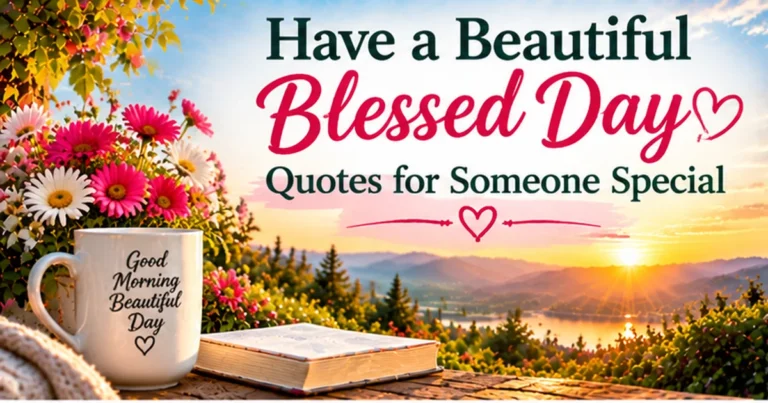 124+ Have a Beautiful Blessed Day Quotes for Someone Special