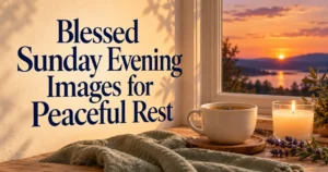 25+ Blessed Sunday Evening Images: Peaceful Scenes, Prayers, and Words to Share