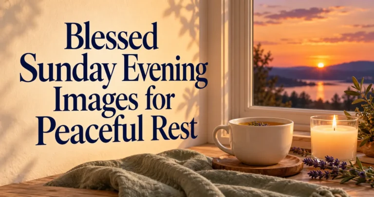 25+ Blessed Sunday Evening Images: Peaceful Scenes, Prayers, and Words to Share