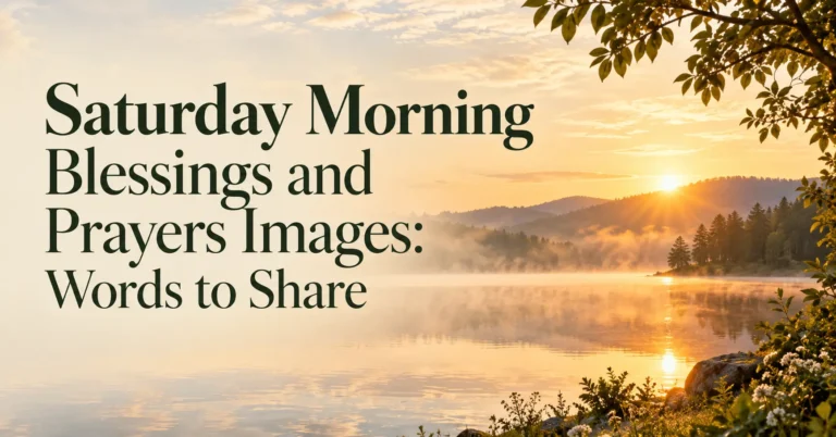 90+ Saturday Morning Blessings and Prayers Images: Words to Share