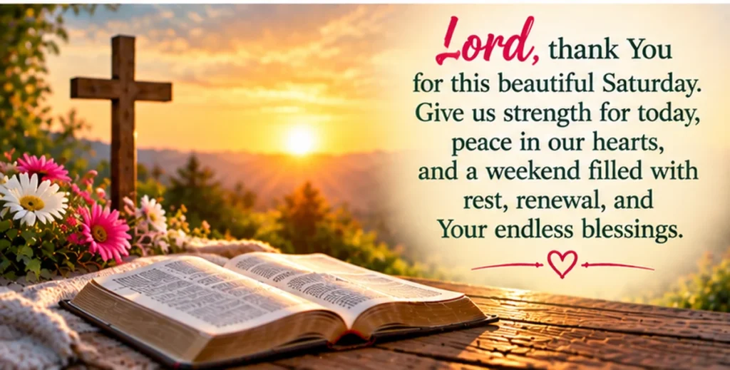 Faith-Friendly Saturday Greetings and Blessings
