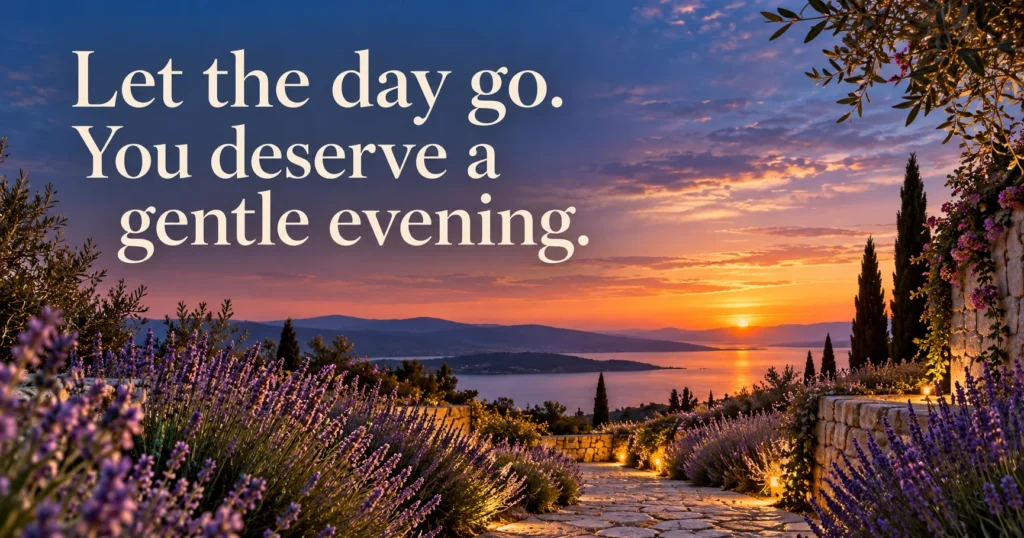 Gentle Evening Wishes for Family