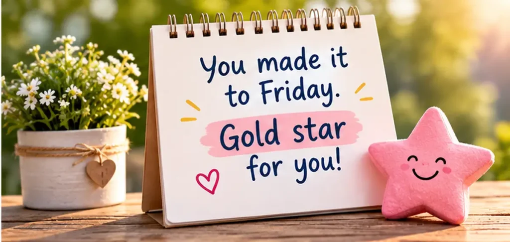 Mini Friday Notes You Can Copy as Is