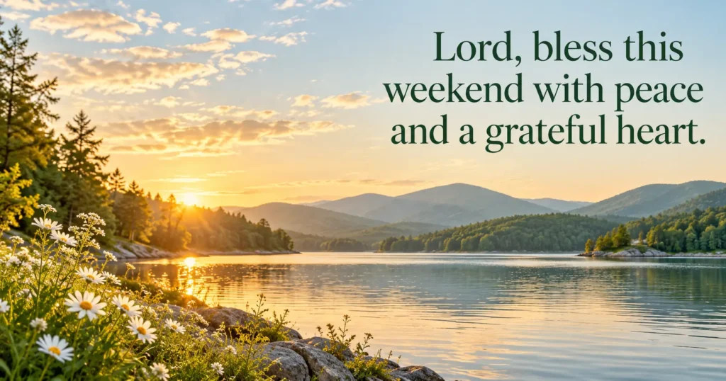 Saturday Blessings for a Free Morning
