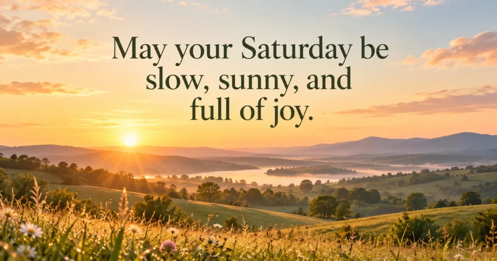 Short Saturday Sayings for Quick Sharing