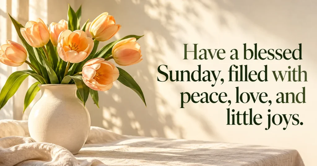 Short Sunday Blessings for Graphic Text