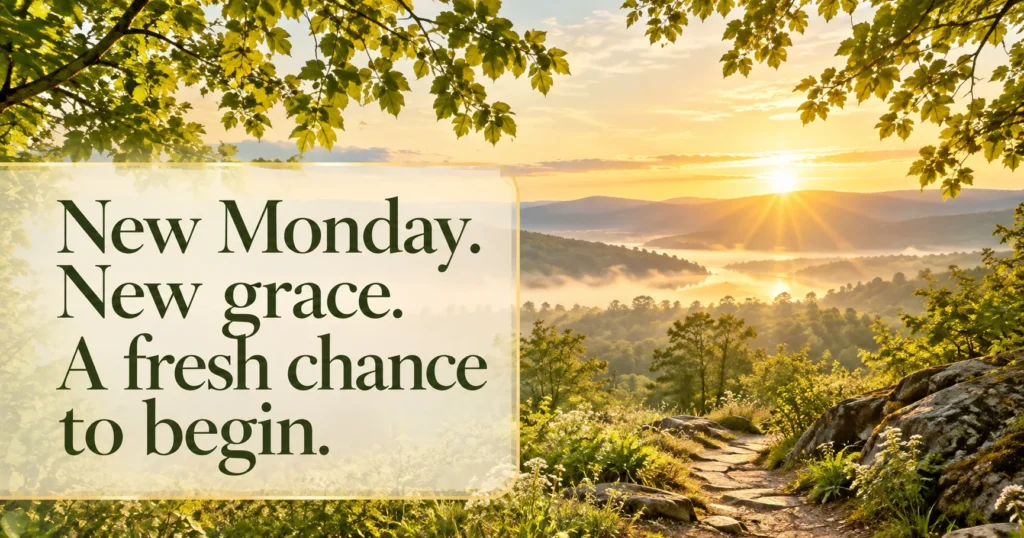 Social Captions to Welcome a New Week