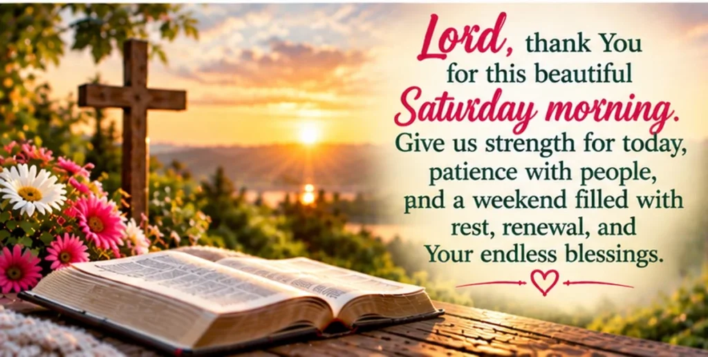 Sweet Saturday Morning Wishes for Family