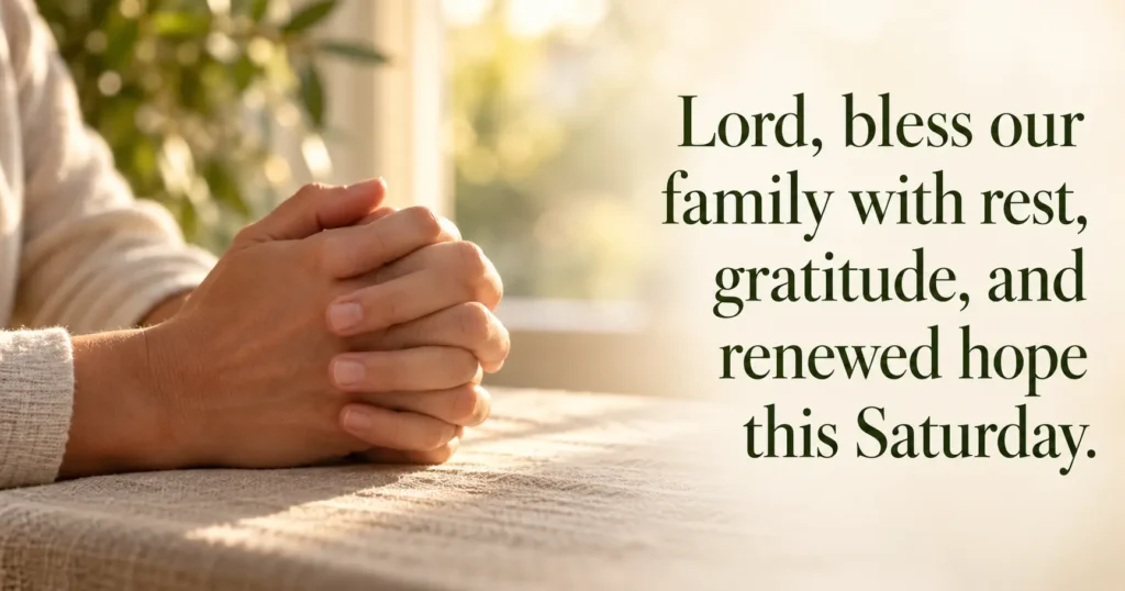 Thankful Saturday Messages for Simple Joys